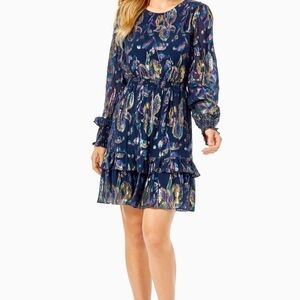 Lilly Pulitzer Pink and Blue Long Sleeve Dresses